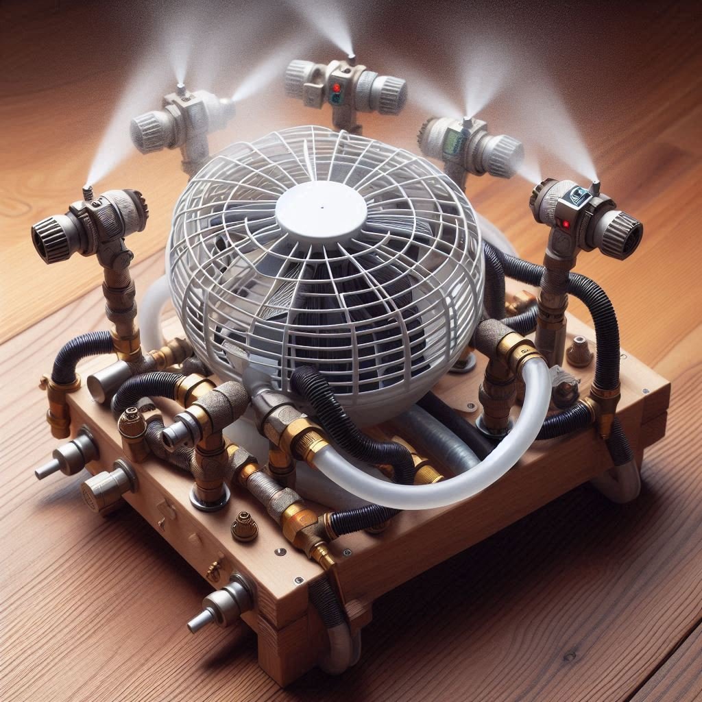 Ventilador Nebulizador casero