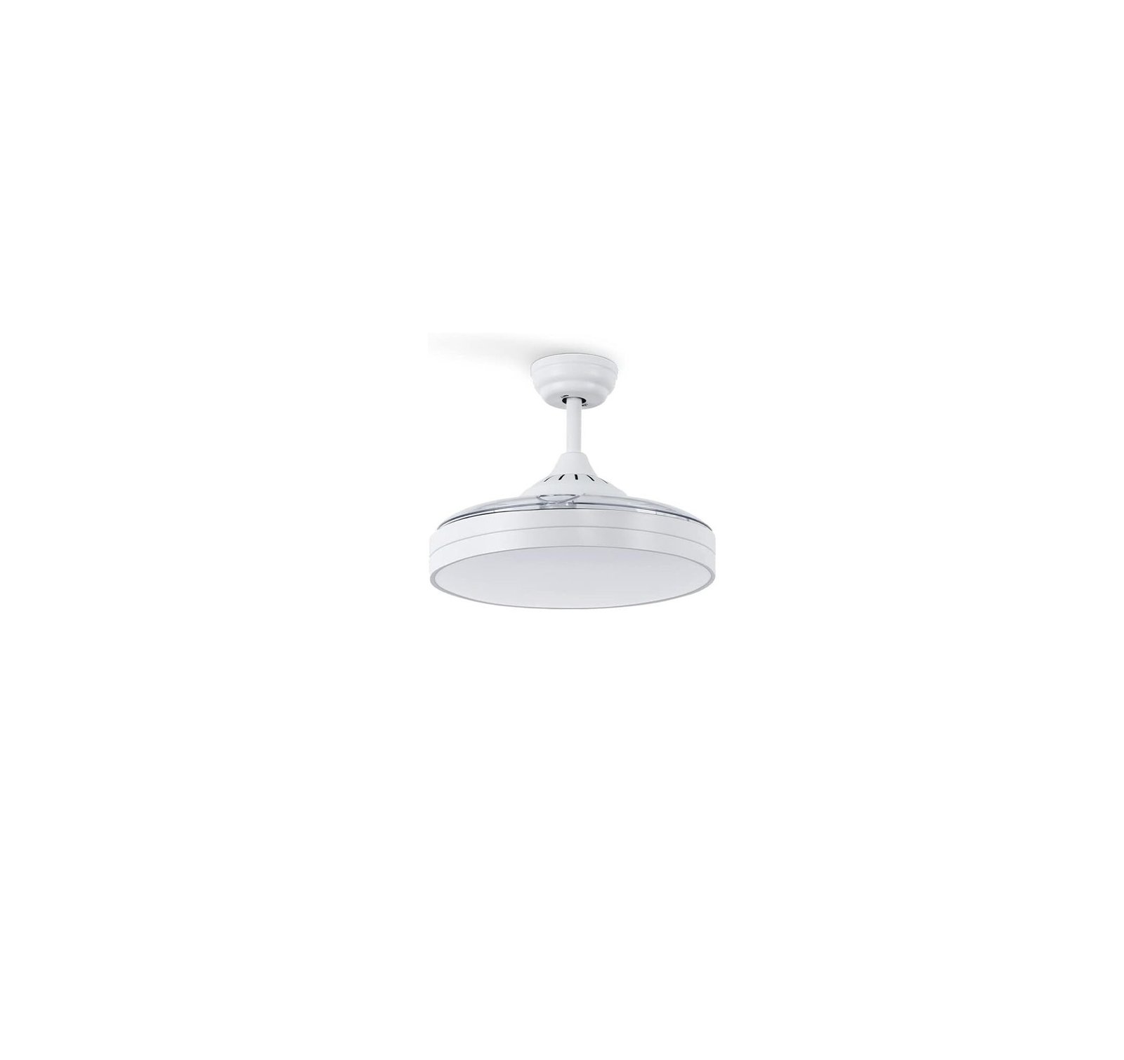 Ventilador de techo create con aspas retráctiles